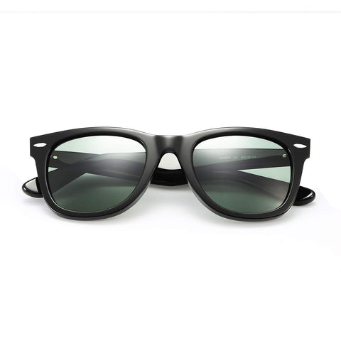 Wayfarer sunglasses for men polarized with MAZZUCCHELLI acetate frame,High-Definition lens ,UVA/UVB protection