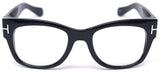 Oversized Square Thick Horn Rimmed Clear Lens Eye Glasses Frame Non-prescription