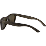 Shiner Bamboo Wood Sunglasses - UV400 Polarized Lenses, Wayfarer Style
