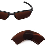 Anti-salt Polarized Replacement Lenses for Oakley Quarter Jacket