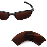 Anti-salt Polarized Replacement Lenses for Oakley Quarter Jacket