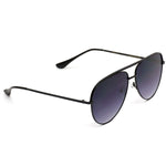 - Oversized Flat Lens Fashion Designer Inspired Aviator Sunglasses