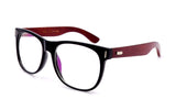 Men's Wooden Vintage Oversized Glasses Frame Clear Lens Eyeglasses 55-19-140