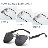 Clip-on Sunglasses For Women New Design Polarized Fashion Sunglasses - 1 Piece