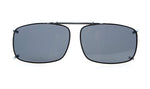 2 1/4x1 1/2 Large Clip On Sunglasses Polarized