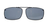 2 1/4x1 1/2 Large Clip On Sunglasses Polarized