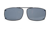 2 1/4x1 1/2 Large Clip On Sunglasses Polarized