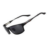 Men's Polarized Sunglasses for Driving Running Cycling Metal Frame Sports Sunglasses