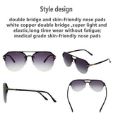 Fashion Polarized aviator Sunglasses for men women Metal&TR90 TAC JE0013