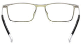 Men Titanium Alloy TR90 Square Optical Prescription Glasses Frame Eyewear 523