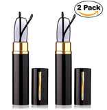 Newbee Fashion -Pocket Readers Ultra Compact Spring Temple Reading Glasses w/Portable Pocket Clip Aluminum Case