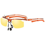 Night Driving Glasses,Polarized HD Yellow Lens Safety Glasses