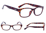 4-Pack Reading Glasses with Spring-Hinges