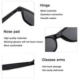Polarized Wayfarer Sunglasses for Men -  Classic Retro Sunglasses for Women FD4006