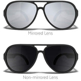 Magnetic Aviator Sunglasses - Lightweight, Flexible and Polarized
