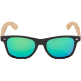 Bamboo Wood Sunglasses with Mirror Lens