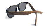 Miru Wayfarer Wood Sunglasses with Polarized Lenses