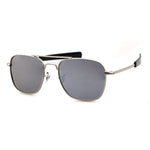 Aviator Sunglasses Polarized For Men Women Square Mirror Metal Frame Sun Glasses