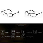 /Pure Titanium Full Frame Business Glasses Frame Eyeglasses Clear Lens