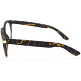 Classic Round Horn Rimmed Eye Glasses Clear Lens Oval Non Prescription Frame