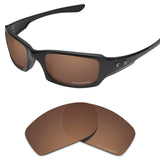 Performance Replacement Lenses for Oakley Fives Squared Sunglass Polarized Etched