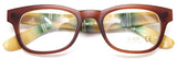 Classic Horn Rim Nerd Square Eyeglasses Spectacles Geek Clear Lens Rectangle Glasses