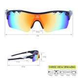 Polarized Sports Sunglasses for Youth baseball softball Cycling Fishing Golf