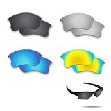 Polarized Replacement Lenses for Oakley Flak Jacket XLJ Sunglasses 4 Pairs Pack