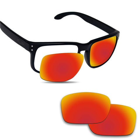 Anti-Saltwater Replacement Lenses for Oakley Holbrook Sunglasses - Various Colors