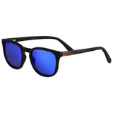 Real Wood Sunglasses Square Men Women Polarized Sports Fishing Driving
