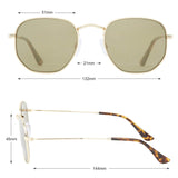 Classic Aviator Sunglasses  Polarized UV 400+ Protection for Men Women
