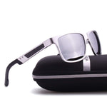 Aluminum Magnesium Polarized Men Sunglasses For Sports Driving Traval E6560