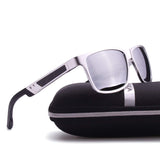 Aluminum Magnesium Polarized Men Sunglasses For Sports Driving Traval E6560