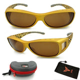 Fit Over Glasses Wrap Over Fitover Prescription Blocking Glare UV Polarized Protection Lenses For Men Women Unisex