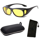 Fit Over Glasses Wrap Over Fitover Prescription Blocking Glare UV Polarized Protection Lenses For Men Women Unisex
