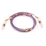 Bead Eyeglass Chain - Sunglasses Cord Neck Strap Holder (Cream Pink)