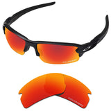 Performance Replacement Lenses for Oakley Flak 2.0 Sunglass Polarized Etched