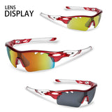 Polarized Sunglasses Men Women Sport Glasses 3 Interchangeable Lenses