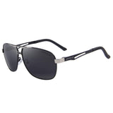 HD Polarized Sunglasses Men's Rectangle Driving Sun glasses S8758