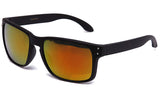 Newbee Fashion Men's Simple Squared Keyhole Revo Sunglasses -BUY 4 GET 20% OFF