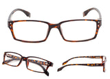 READING GLASSES 3 pack Classic Rectangular Frame Readers
