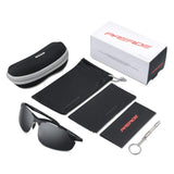 Men's Driving Polarized Sunglasses for Men Al-Mg Metal Frame Ultra Light PA03