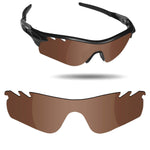 Anti-Saltwater Replacement Lenses for Oakley RadarLock Path Vented Sunglasses - Various Colors