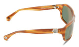 King Baby Sunglasses Rust Hex E17-0013 Polarized Wrap Sunglasses