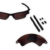 Anti-salt Polarized Replacement Lenses & Sock Kit for Oakley Fast Jacket XL