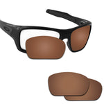 Anti-saltwater Polarized Replacement Lenses for Oakley Turbine Sunglasses