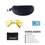Night Driving Glasses,HD Anti Glare Night Vision Glasses,Aviator Polarized Yellow Lens for Car Women/Man