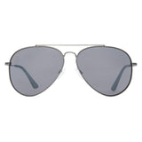 Premium Classic Men's Aviator Polarized Sunglasses Double Bridge Metal Frame- UV 400 100% UV Protection