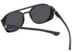 Aviator Round Sunglasses for Men and Women Steampunk Style Inspired Designed PC Frame