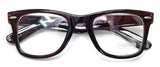 Classic Horn Rim Nerd Square Eyeglasses Spectacles Geek Clear Lens Rectangle Glasses